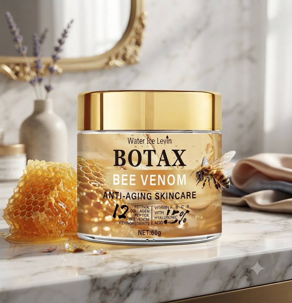 "Botax" Bee Venom Cream - Deep Wrinkle Treatment with Collagen Water Ice Levin.