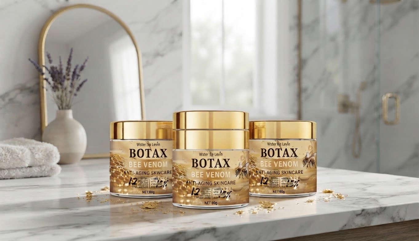 "Botax" Bee Venom Cream - Deep Wrinkle Treatment with Collagen Water Ice Levin.