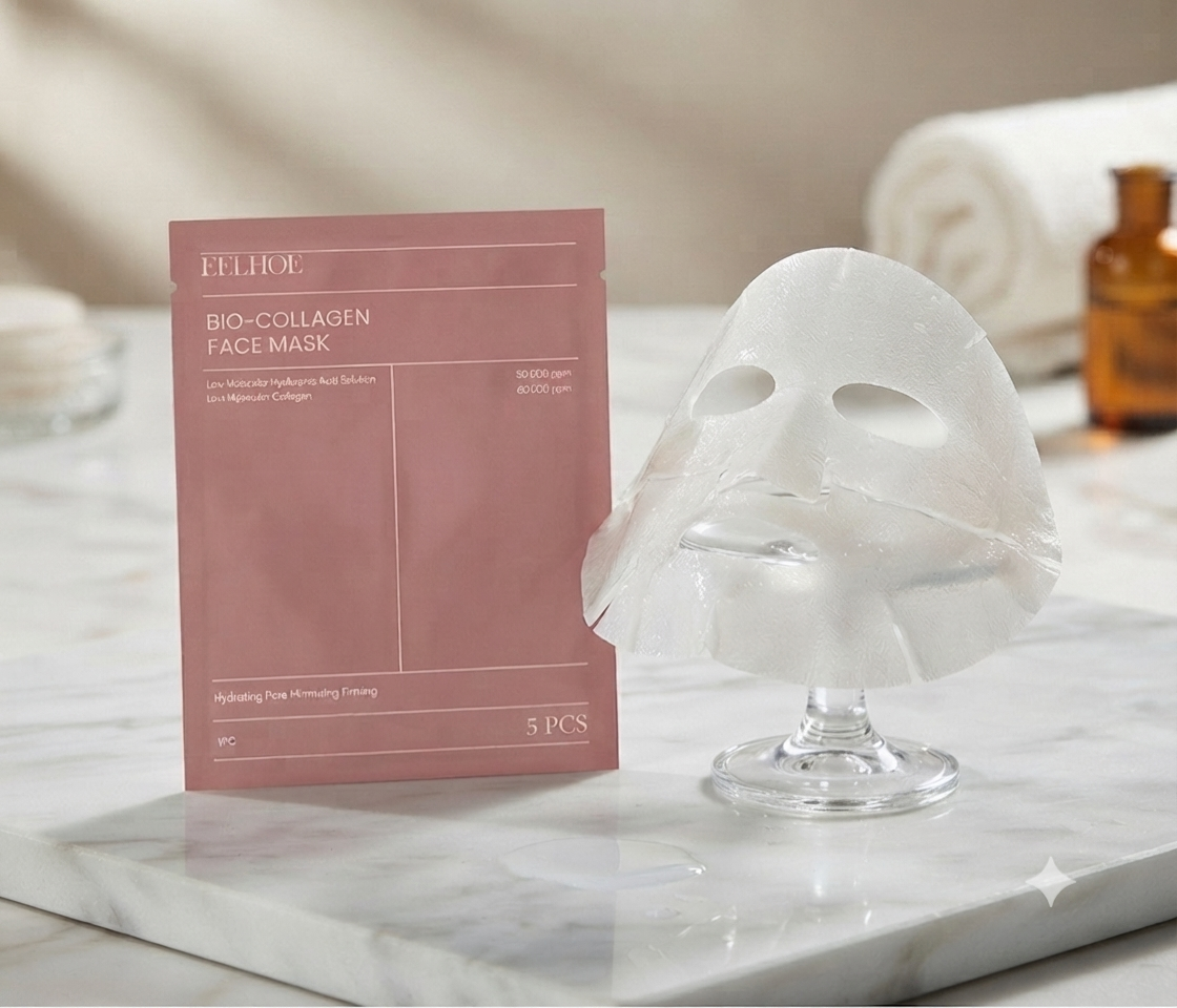 Bio Collagen Face Mask Shrink Pores Deep Hydrating