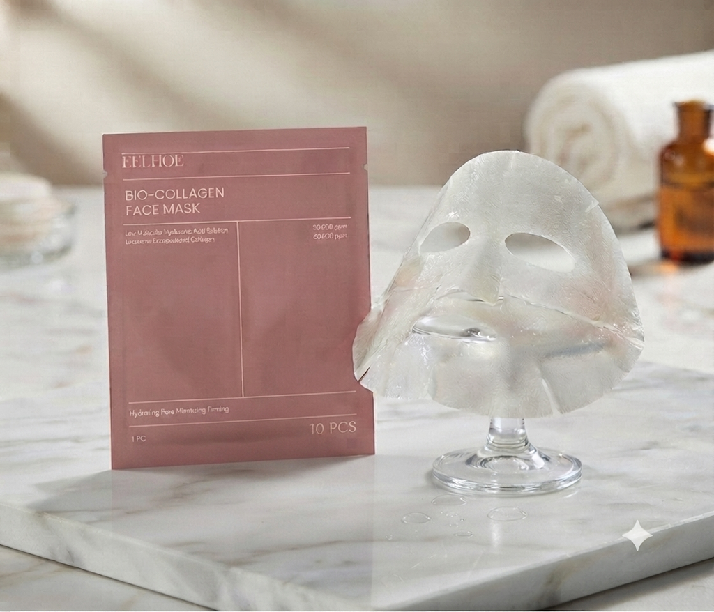 Bio Collagen Face Mask Shrink Pores Deep Hydrating