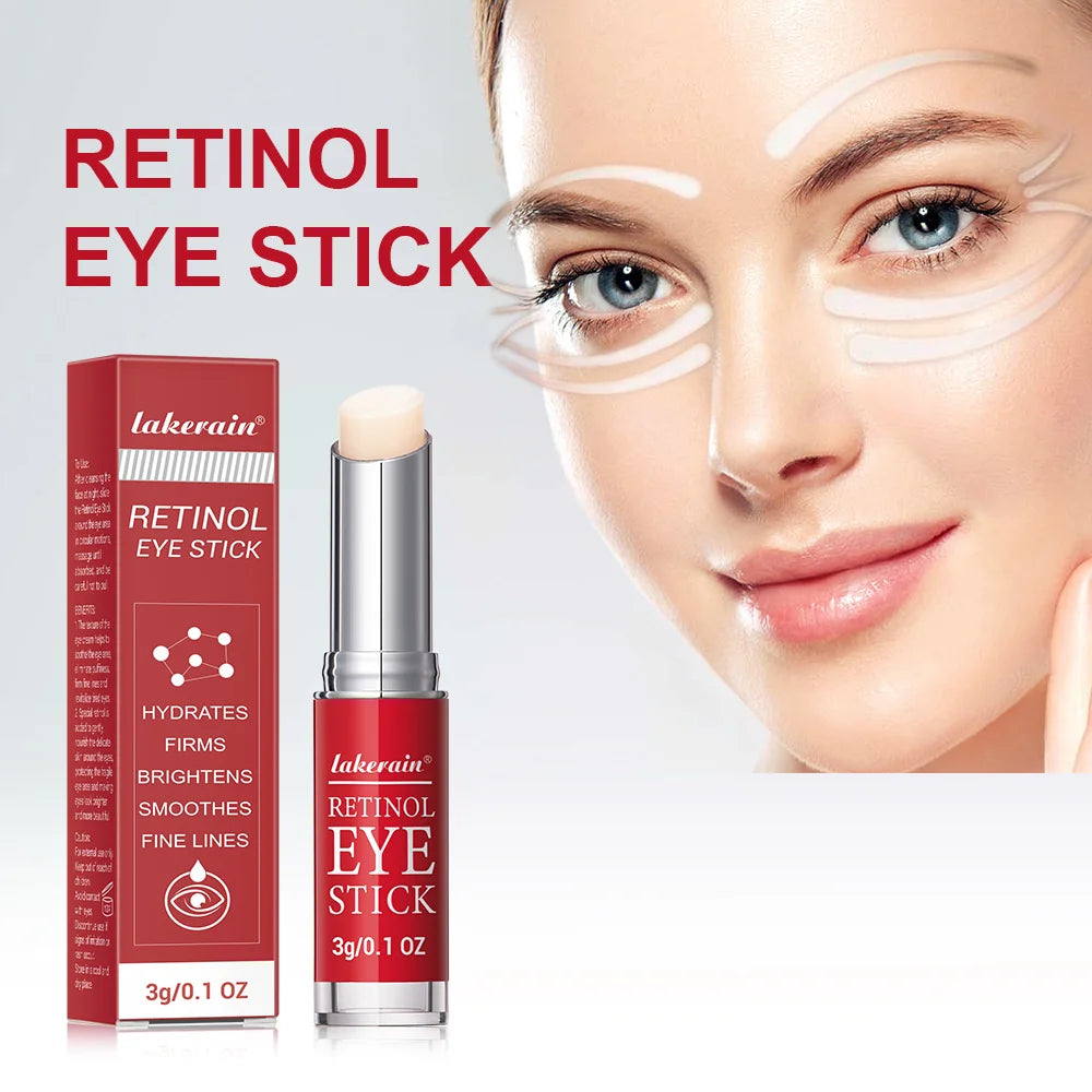 Retinol Eye Cream Lightening Dark Circles, Eye Repair Serum Stick for women